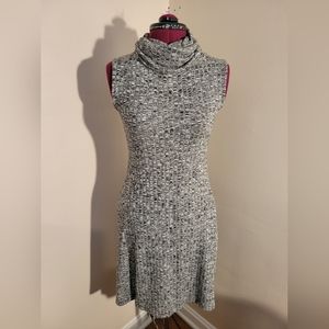 APT 9 Cowl Neck Sweater Dress, Size S, Grey